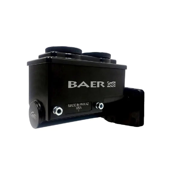 ReMaster 1-1/8" Left Port Blk 4-Bolt