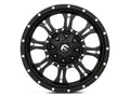 ~(42 lbs. 21X21X12)~ KRANK 18x9 5x139.70/5x150.00 MATTE BLACK MILLED (1 mm)