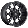 Fuel Wheels black auto part