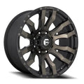 ~(39 lbs. 21X21X12)~ BLITZ 18x9 8x180.00 MATTE BLACK DOUBLE DARK TINT (-12 mm)