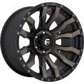 Fuel Wheels black auto part
