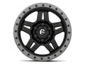~(32 lbs. 21X21X12)~ ANZA 18x9 6x139.70 MATTE BLACK GUN METAL RING (1 mm)