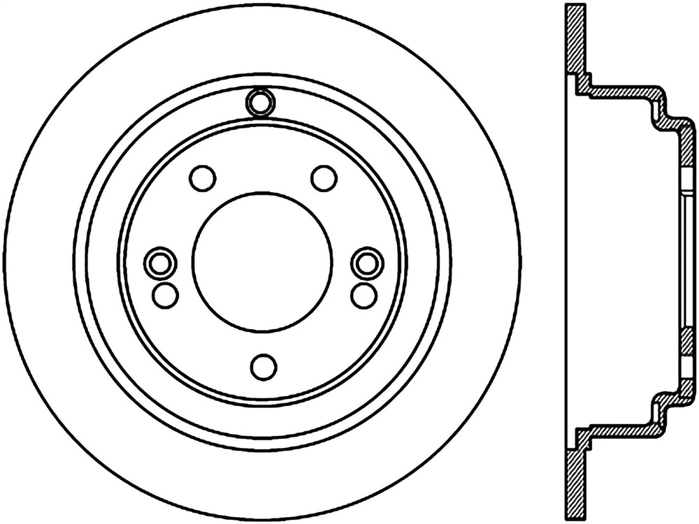 StopTech Drilled Sport Brake Rotor