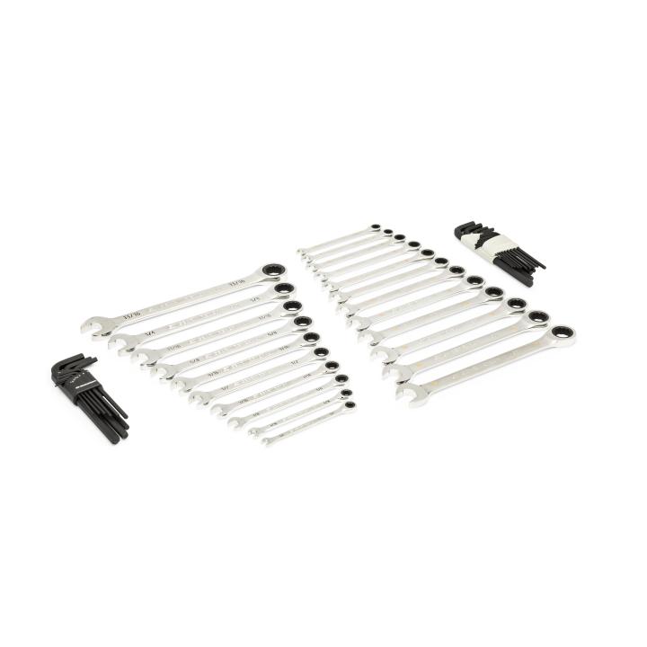MODSET 44PC SAE/MM 90T RW & HEX KEY SET