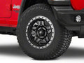 ~(28 lbs. 20X20X11)~ ANZA 17x8.5 5x127.00 MATTE BLACK GUN METAL RING (-6 mm)