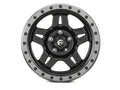 ~(28 lbs. 20X20X11)~ ANZA 17x8.5 5x127.00 MATTE BLACK GUN METAL RING (-6 mm)