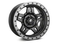 ~(28 lbs. 20X20X11)~ ANZA 17x8.5 5x127.00 MATTE BLACK GUN METAL RING (-6 mm)