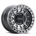 Method MR415 Beadlock 15x10 / 6+4/25mm Offset / 4x136 / 106 CB Graphite Wheel - Gloss Graphite Ring