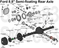 413 = GENUINE FORD DIFF