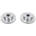 Power Stop 07-18 BMW X5 Rear Evolution Drilled & Slotted Rotors - Pair