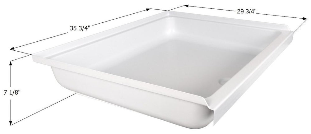 SHOWER PAN SP3036PW CENTER DRAIN ASSEMBLY