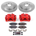 Power Stop 1998 Subaru Impreza Rear Z23 Evolution Sport Brake Kit w/Calipers