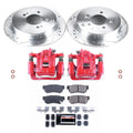 Power Stop 1998 Subaru Impreza Rear Z23 Evolution Sport Brake Kit w/Calipers