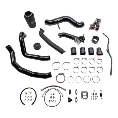 Wehrli S300 Single Turbo Install Kit for 2001-2004 Duramax LB7 Gloss White Gloss White 100478-GW