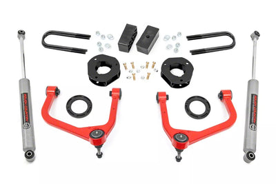 Rough Country 3.5 Inch Lift Kit Vertex GMC Sierra 1500 2WD 4WD (2025-2026) 110550RED