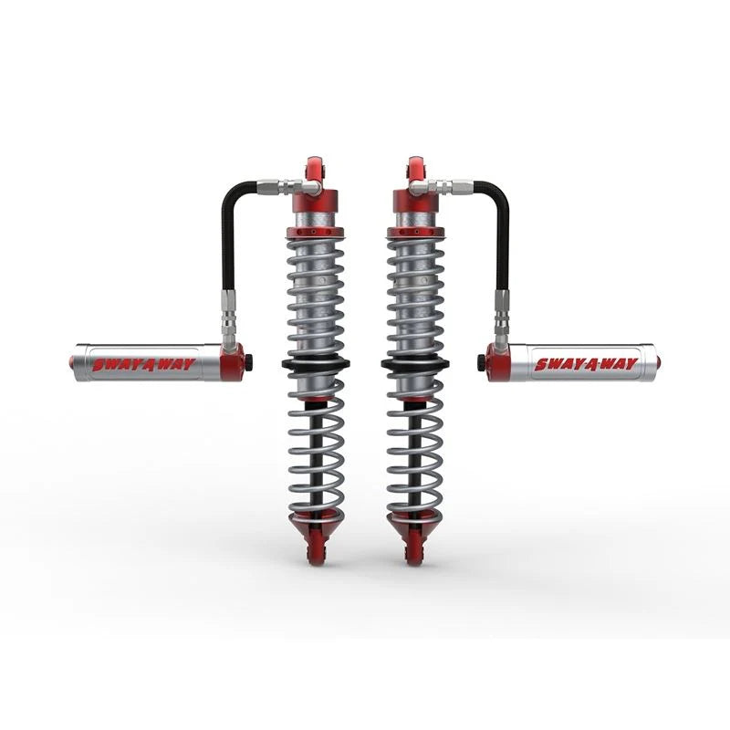 AFE 2017 2020 Polaris RZR XP Sway-A-Way 2.5 Front Coilover Kit w/ Remote Reservoirs and Compression Adjusters 851-5600-02-CANADA