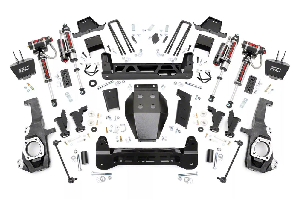 Rough Country 7 Inch Lift Kit Torsion Drop Vertex Chevy GMC 2500HD 3500HD 2WD 4WD (20-26) 11755