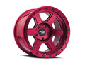 Dirty Life 9315 Compound 17x9 / 6x139.7 BP / -12mm Offset / 106mm Hub Crimson Candy Red Wheel