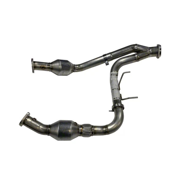 SPD Performance 2021 - 2025 Ford 3.5L PowerBoost F-150 Alpha Catted Downpipes FDP35FPB21