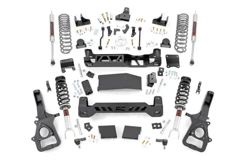 Rough Country 6 Inch Lift Kit M1 Struts Rear Coils Ram 1500 4WD (2025-2026) 88340