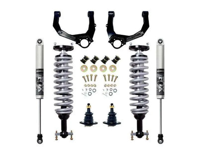 KRYPTONITE STAGE 3 LEVELING KIT WITH FOX 2.5 SHOCKS 1/2 TON 6 LUG 2019 AT4/TRAIL BOSS (KRUCA19) - KR19STAGE3FOXPS-TB
