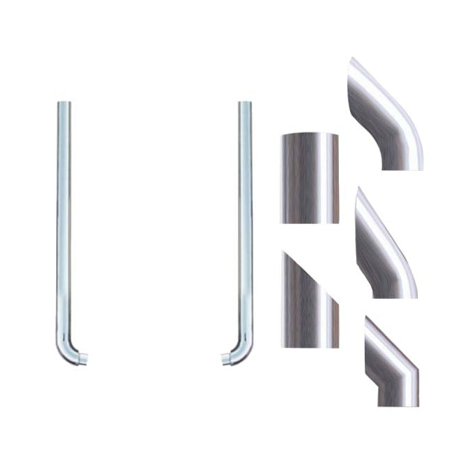 Pypes Performance Exhaust polished auto part