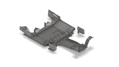 MotoBilt Double Triangulated 10 Stretch Suspension Kit for Jeep Wrangler JK 2007-2011 MB7019 MB7019