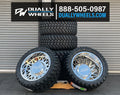 DUALLY Wheels The Mesh Forged 22x8.25 8x200 Polished SS Fronts 19-25 Dodge Ram 3500 DDC Wheels 265-22-24PL-AS