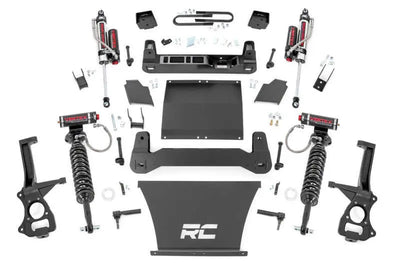 Rough Country 6 Inch Lift Kit Mono Leaf Rear Vertex GMC Sierra 1500 2WD 4WD (19-24) 26650