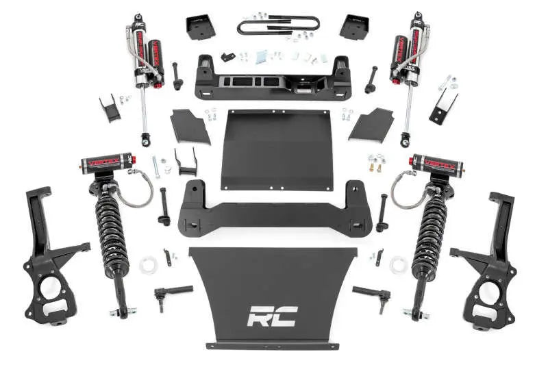 Rough Country 6 Inch Lift Kit Mono Leaf Rear Vertex GMC Sierra 1500 2WD 4WD (19-24) 26650