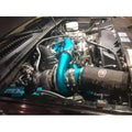 Wehrli Twin Turbo Kit S400 Stock for 2001-2004 Duramax LB7 Brizzle Blue Brizzle Blue 100570-BRZ