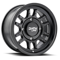 Dirty Life Wheels auto part close-up