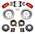 WilWood AERO4 Rear P-Brake Kit 14.00 Red 1971-1991 GM Blazer 4x4 2.46 Offset 140-18162-R