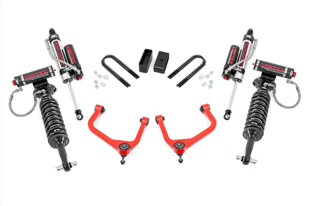 Rough Country 3.5 Inch Lift Kit Vertex Rear Mono Leaf Chevy Silverado 1500 (22-24) 28250