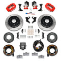 WilWood FDLI 12.19 EPB-Brake Kit Red 1971-1991 GM Blazer 4x4 2.46 Offset 140-18159-R