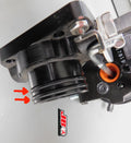 Whipple Superchargers throttle body close-up