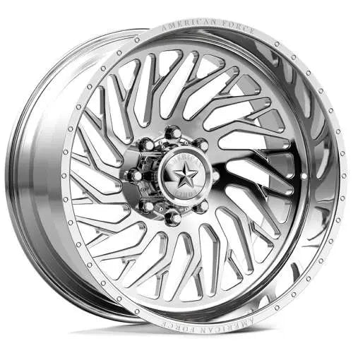 Wheel Pros American Force AFW SWANG CC 26X14 8X165 POL -90 LEFT AFTQCKH40LD22-1-20
