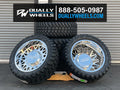 DUALLY Wheels The Mesh Forged 24x8.25 8x210 Polished 11-25 Silverado/Sierra 3500 DDC Wheels 210-24-24PL-A