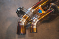 Porsche 992 911 Carrera,Turbo  3.8L, Catback, Grade 5 Titanium, Titanium 4" Tips
