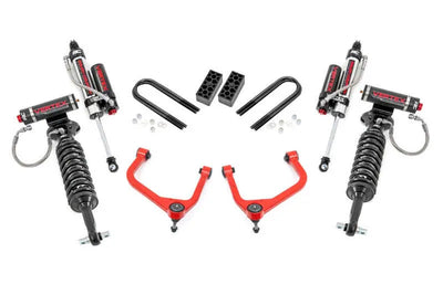 Rough Country 3.5 Inch Lift Kit Vertex Chevy Silverado 1500 2WD 4WD (2025-2026) 110450RED