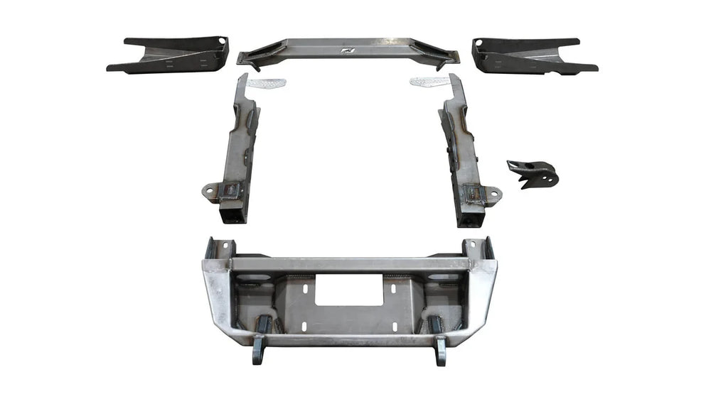 MotoBilt Tomahawk Front Half Kit with Bull Bar for Jeep JK JKU MB3103-BB MB3103-BB