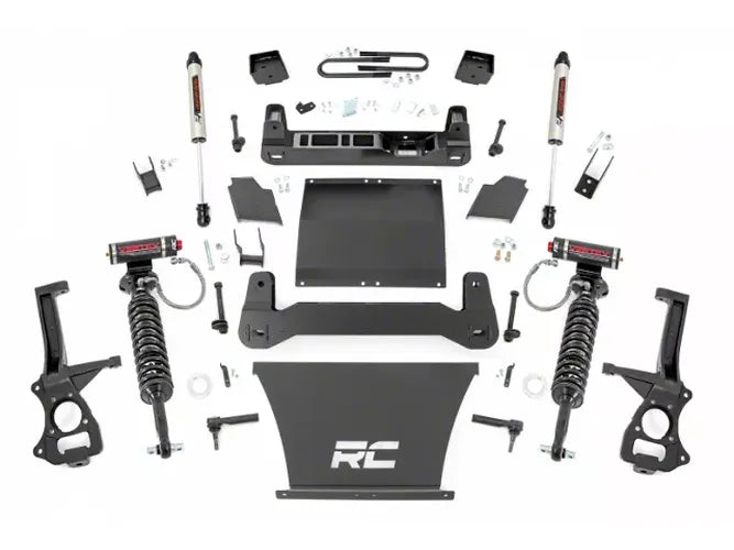 6 Inch Lift Kit | Mono Leaf Rear | Vertex/V2 | Chevy Silverado 1500 (22-24)