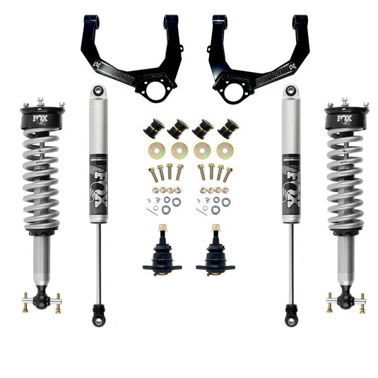KRYPTONITE STAGE 3 LEVELING KIT WITH FOX 2.0 SHOCKS 1/2 TON 6 LUG 2019 AT4/TRAIL BOSS (KRUCA19) - KR19STAGE3FOX-TB