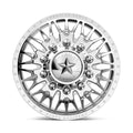 WHEEL PROS PLAGUE DA 22X8.25 10X225 POL KIT - AFDCJ03225-1-21