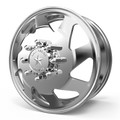 Wheel Pros American Force AFW CANE 19.5X6.75 10X225 145 POLISH AFDAF13170-1-0
