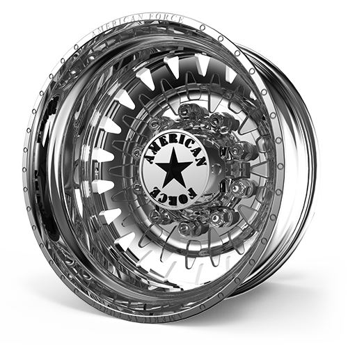 Wheel Pros American Force AFW REALM SD 22X8.25 10X225 BLK DRW KIT AFDCG01225-2-0