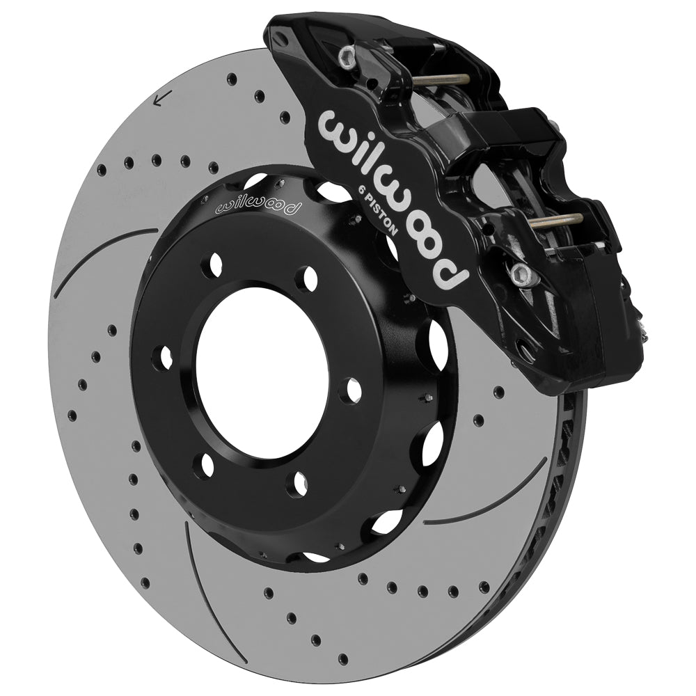 WilWood AERO6 Front Hat Kit 15.00 Drilled 1971-1991 GM Blazer 4x4 140-18157-D