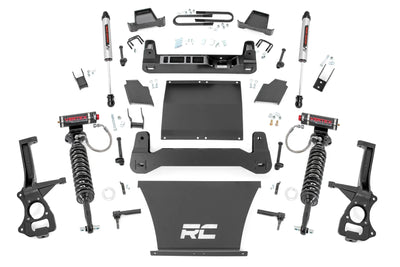 Rough Country 4 Inch Lift Kit AT4 Trailboss Vertex V2 Chevy GMC 1500 (25-26) 110357
