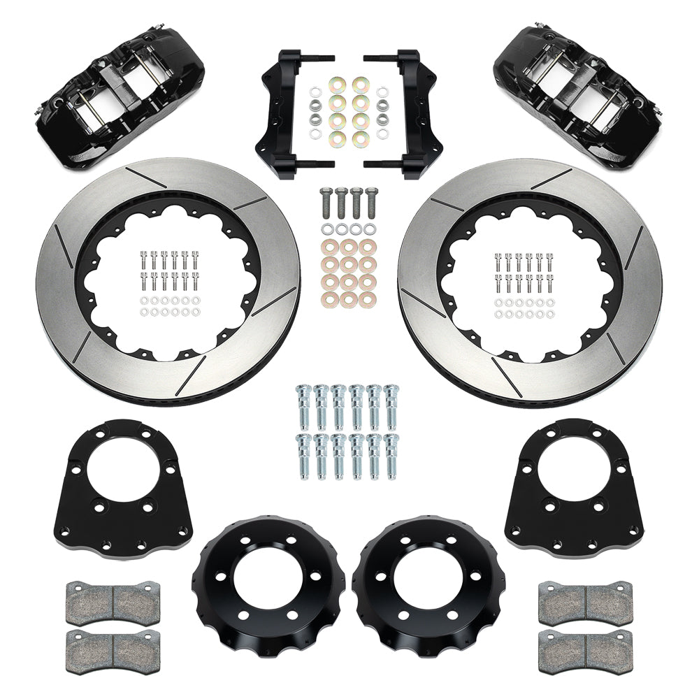 WilWood AERO6 Front Hat Kit 14.00-Red 1971-1991 GM Blazer 4x4 140-18156-R