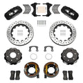 WilWood AERO4 Rear P-Brake Kit 14.00 Drilled Big Ford New Style 2.50 Offset -6 Lug 140-18150-D